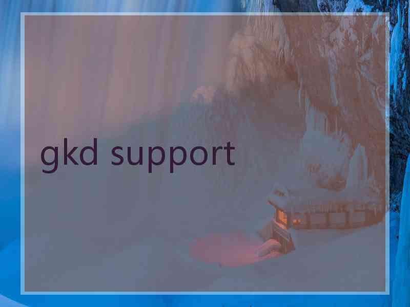 gkd support
