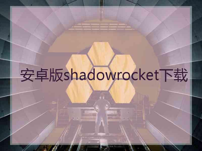 安卓版shadowrocket下载